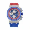 Replica AP Royal Oak Offshore 26400SO Bright Blue Dial 44mm Steel