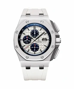 Replica AP Royal Oak Offshore 26402CB Silver Dial 44mm