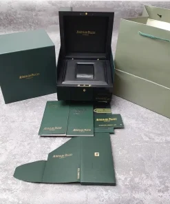 Replica Audemars Piguet presentation box with cushion and outer sleeve