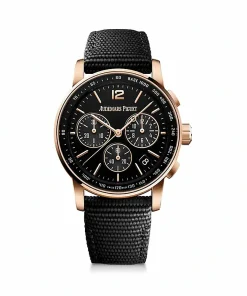 Replica AP Code 11.59 26393OR Black Dial Rose Gold