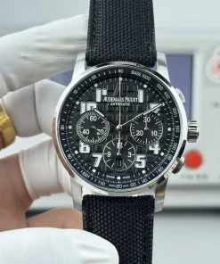 AP Code 11.59 26048 black dial dial closeup