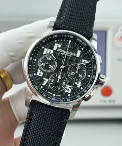 AP Code 11.59 26048 black dial caseback detail
