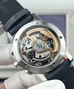 AP Code 11.59 26048 blue dial caseback detail