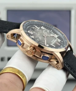 AP Code 11.59 26048 brown dial crown detail