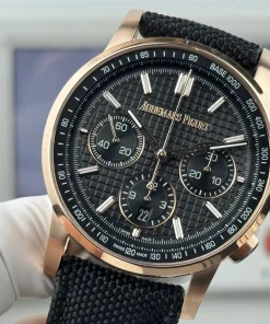 AP Code 11.59 60483 black dial side profile