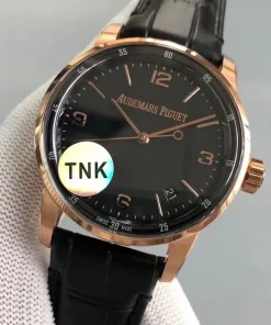 AP Code 11.59 black dial clasp detail
