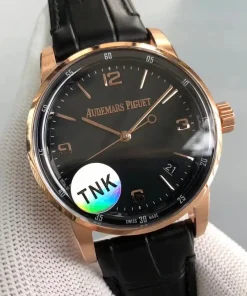 AP Code 11.59 black dial dial closeup
