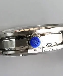 AP Code 11.59 blue dial bezel detail
