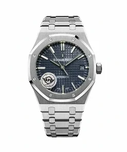 Replica AP Royal Oak 15450ST Black Dial 37mm Steel