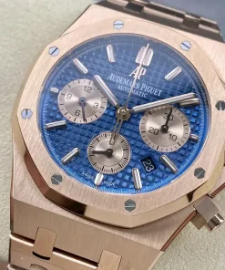 AP Royal Oak 26331OR blue dial caseback detail