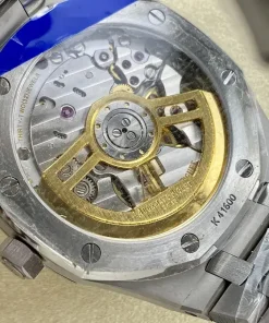 AP Royal Oak 15500ST black dial front view