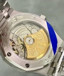AP Royal Oak 15450ST blue dial side profile