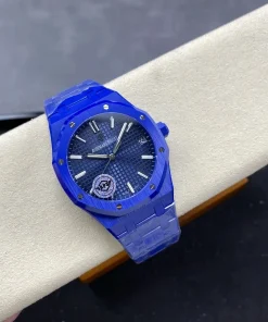 AP Royal Oak 15500 blue dial side profile