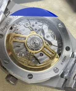 AP Royal Oak 15510ST blue dial front view