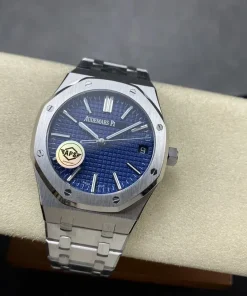 AP Royal Oak 15510ST blue dial side profile