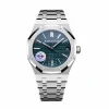 Replica AP Royal Oak 15510ST Green Dial 41mm Steel