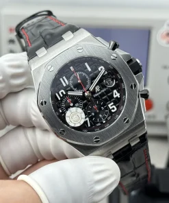 AP Royal Oak Offshore 26470ST clasp detail A101CR