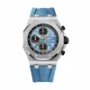 Replica AP Royal Oak Offshore 26238ST Sky Blue Dial 42mm Steel