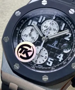 AP Royal Oak Offshore 26170ST black dial side profile