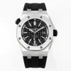 Replica AP Royal Oak Offshore 15703ST Black Dial 42mm Steel