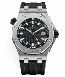 Replica AP Royal Oak Offshore 15710ST Black Dial 42mm Steel