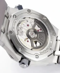 AP Royal Oak Offshore 15720ST black dial front view