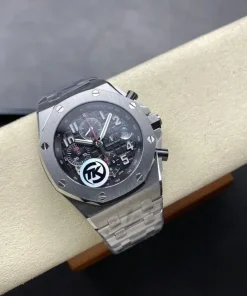 AP Royal Oak Offshore 26470ST black dial dial closeup A101CR