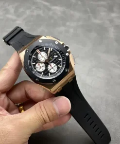 AP Royal Oak Offshore 26401RO black dial caseback detail A002CA 4765