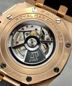 AP Royal Oak Offshore 26401RO black dial lug detail A002CA