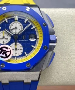 AP Royal Oak Offshore 26400SO blue dial dial closeup A057CA 4767