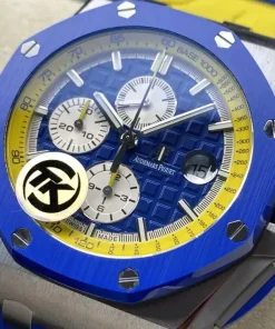 AP Royal Oak Offshore 26400SO blue dial lug detail A057CA 4767