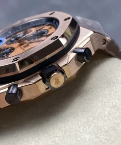 AP Royal Oak Offshore 26401RO brown dial front view