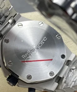 AP Royal Oak Offshore 26238ST blue dial bracelet detail