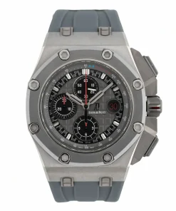 Replica AP Royal Oak Offshore 26568IM Black Dial 44mm Titanium