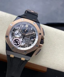 AP Royal Oak Offshore 26401RO grey dial front view