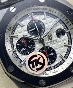 AP Royal Oak Offshore 26400SO white dial front view