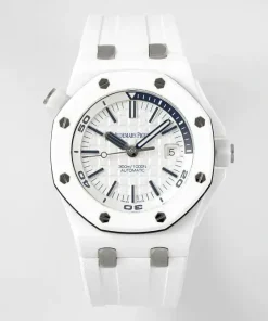 Replica AP Royal Oak Offshore 15707CB White Dial 42mm