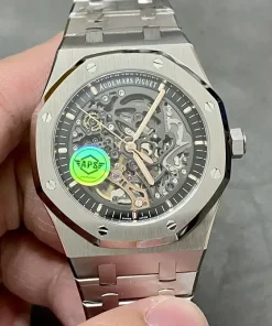 AP Royal Oak 15407ST crown detail