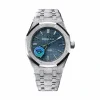 Replica AP Royal Oak 15410BC Blue Dial 37mm White Gold