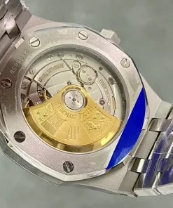 AP Royal Oak 15450ST grey dial caseback detail