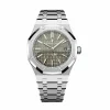 Replica AP Royal Oak 15450ST Grey Dial 37mm Steel