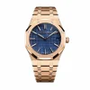 Replica AP Royal Oak 15510OR Blue Dial 41mm Rose Gold