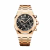 Replica AP Royal Oak 26240OR Black Dial Rose Gold