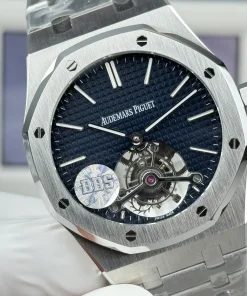 AP Royal Oak 26510ST blue dial caseback detail