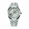 Replica AP Royal Oak 15454BC White Dial 37mm White Gold