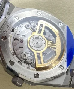 AP Royal Oak 15510ST white dial front view