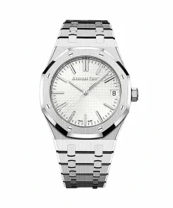 Replica AP Royal Oak 15510ST White Dial 41mm Steel