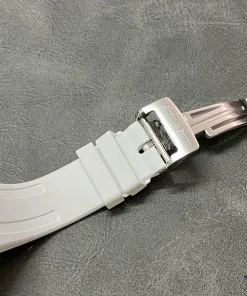 AP Royal Oak 15400ST white dial clasp detail 1220ST 4214