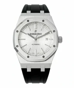 Replica AP Royal Oak 15400ST White Dial Steel 1220ST 4214