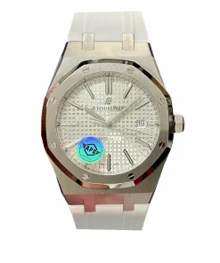 Replica AP Royal Oak 15400ST White Dial Steel 1220ST